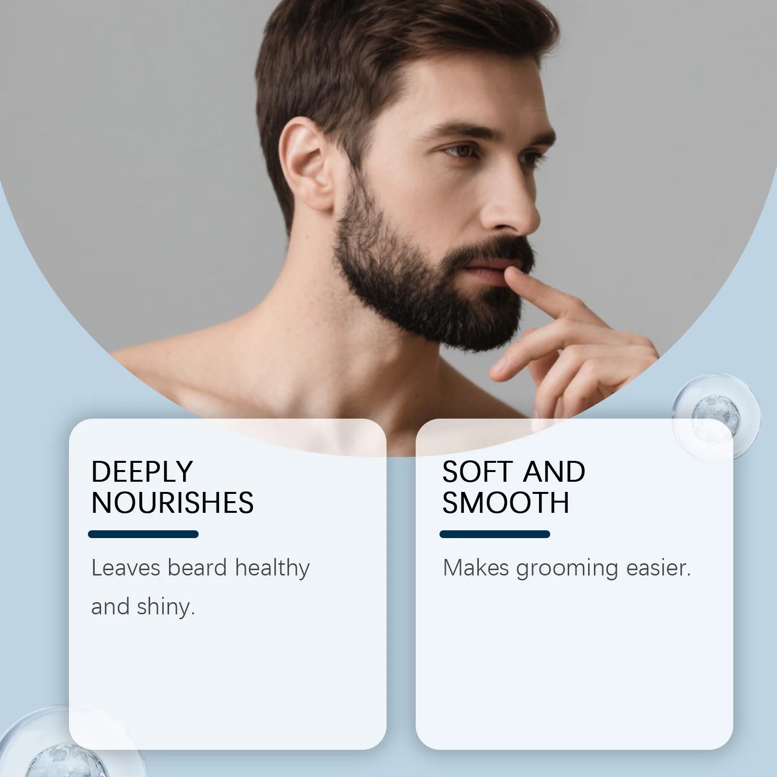 Cedar-Scented Men's Beard Oil–Deep Nourishment,Long-Lasting Fragrance,Tames Frizz,Non-Irritating & Suitable for Sensitive Skin
